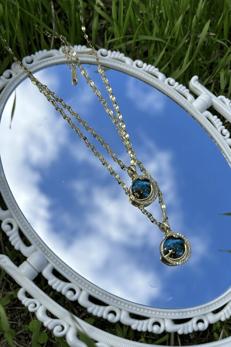 Yıldızlı Gece Kolye