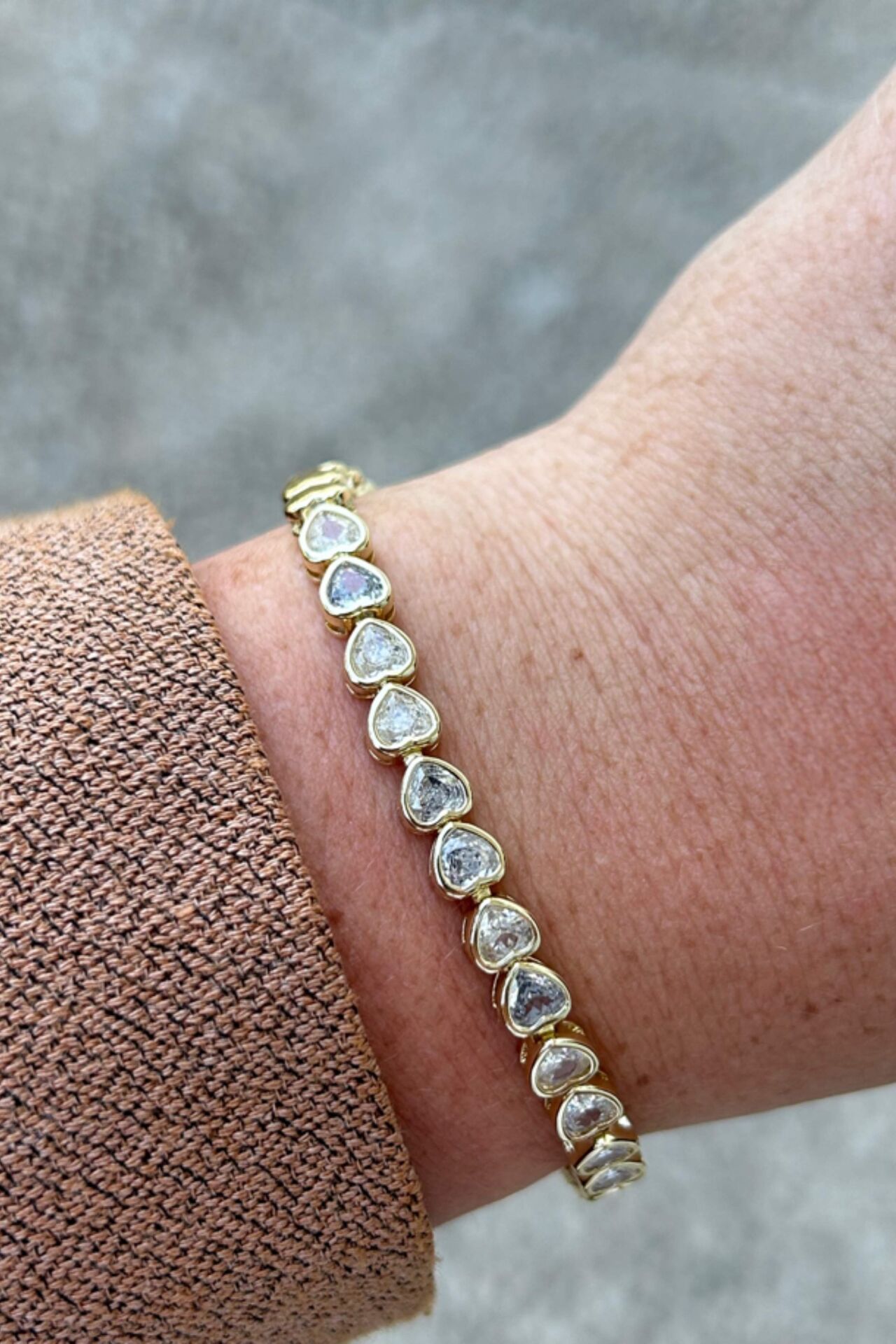 Kristal Kalp Model Tasarım Bileklik