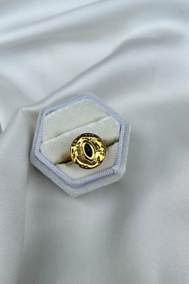 Kedi Gözü Vintage Yüzük