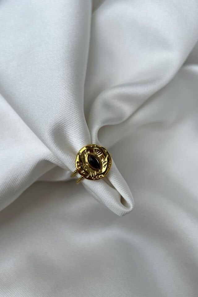 Kedi Gözü Vintage Yüzük