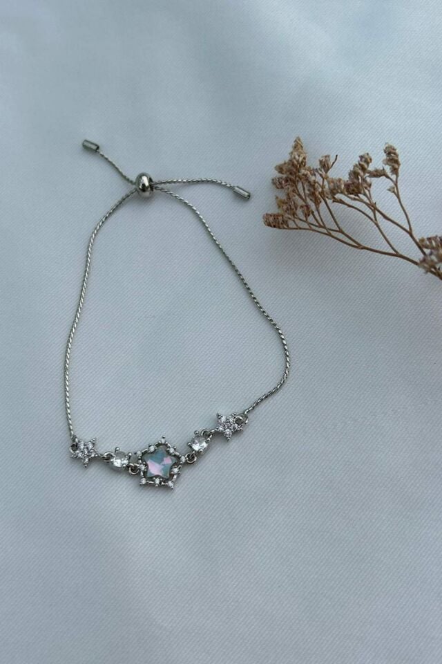 Sedefli Yıldız Model Bileklik