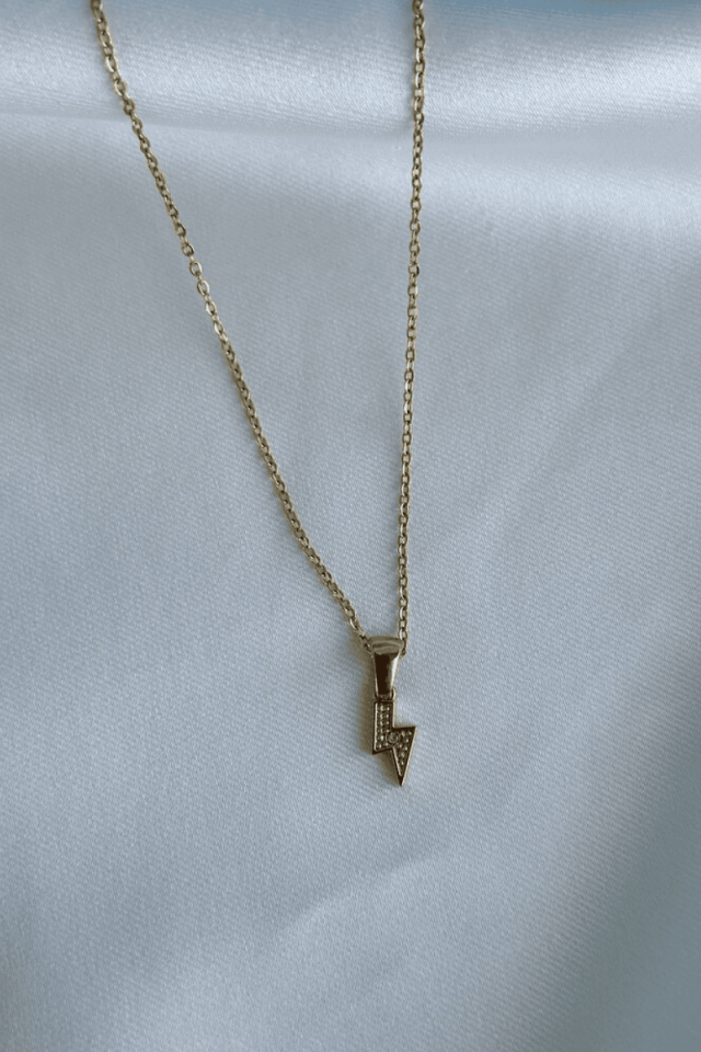 Tasarım Şimşek Kolye