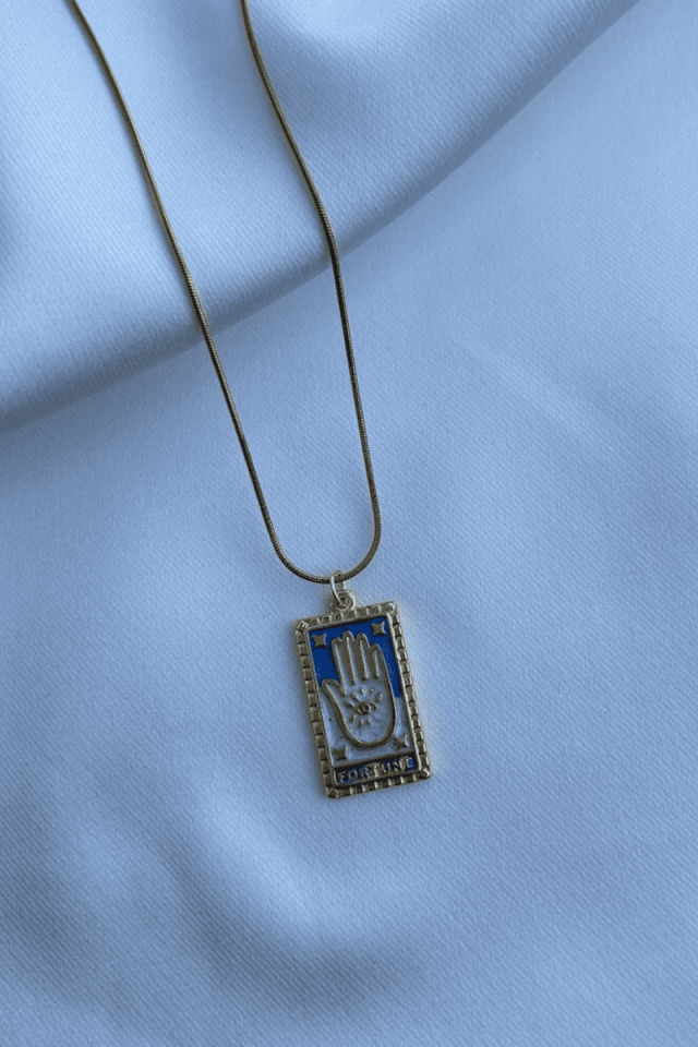 Fortune Tarot Kartı Kolye