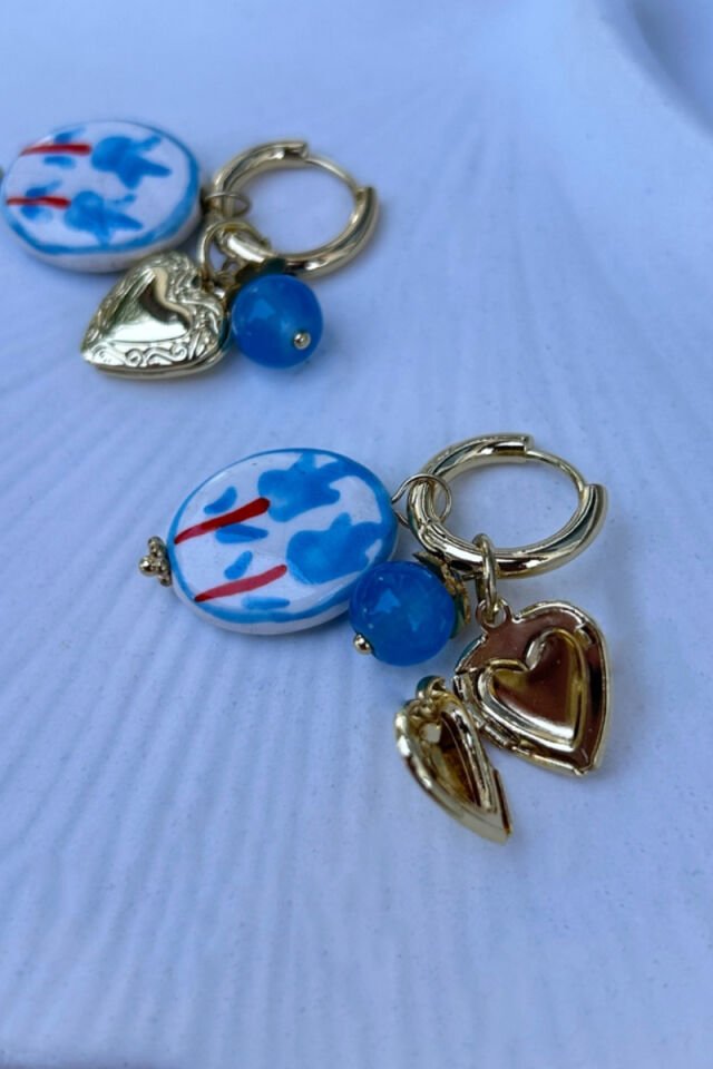 Charm Model Tasarım Küpe
