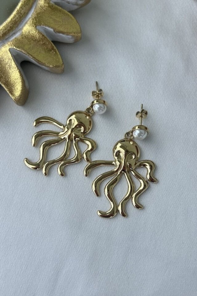 Tasarım Model ahtapot Küpe