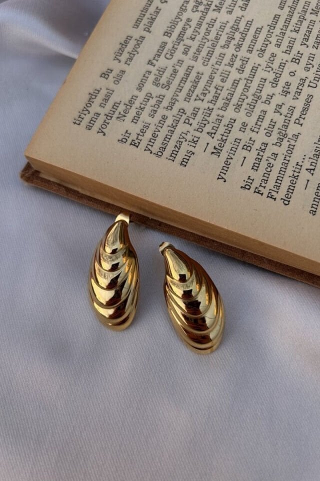 Deniz Kabuğu Model Tasarım Küpe