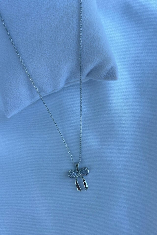 Fiyonk Model Kolye(silver)