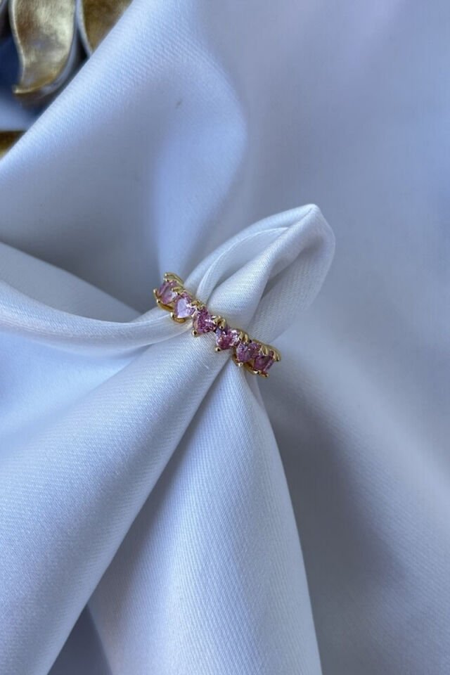 Pembe Kalp Yüzük