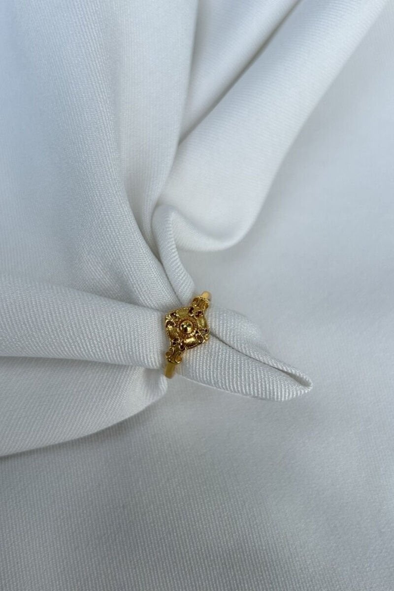 Vintage Model Tasarım Yüzük