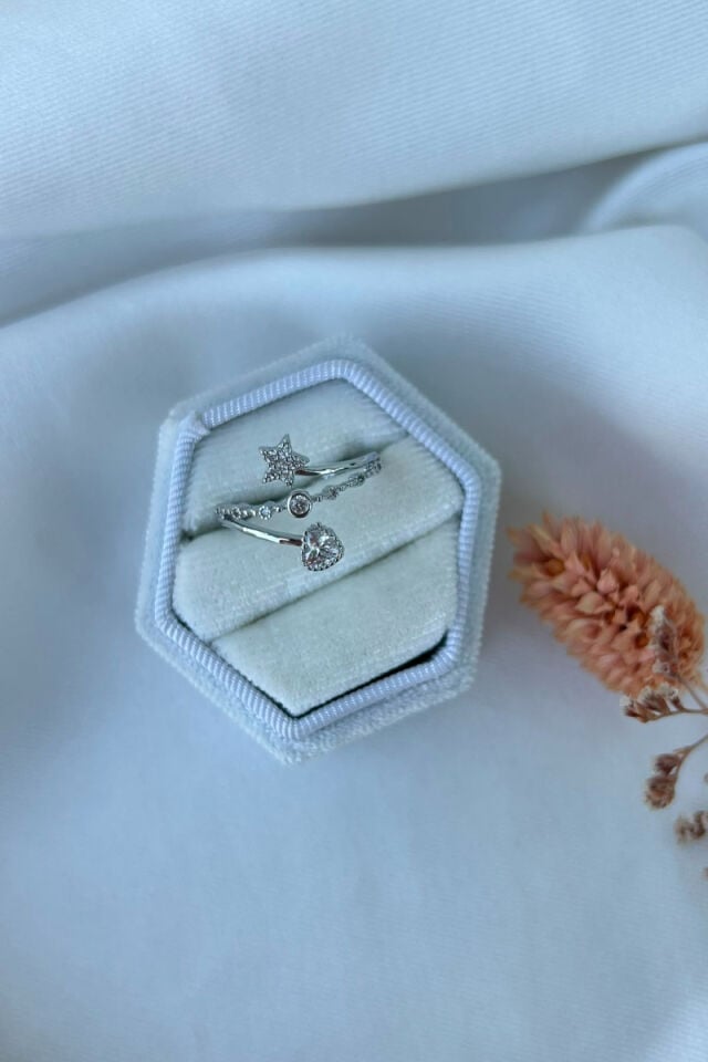 Tasarım Model Zarif Yüzük(silver)