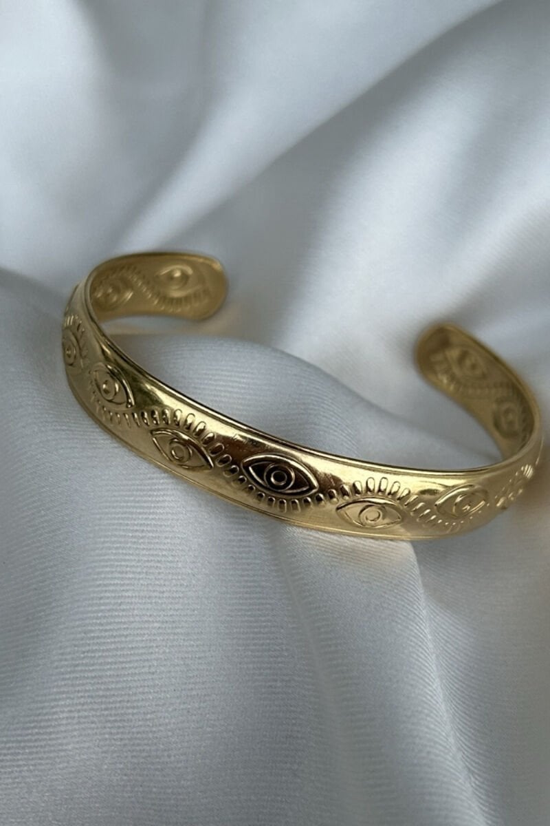 Göz Detaylı Etnik Model Bileklik