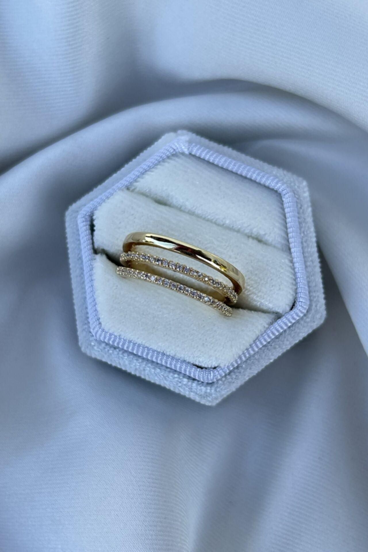 Üçlü Görünüm Tasarım Model Yüzük