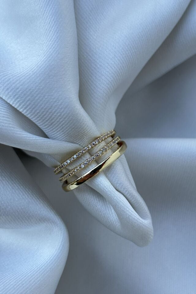 Üçlü Görünüm Tasarım Model Yüzük