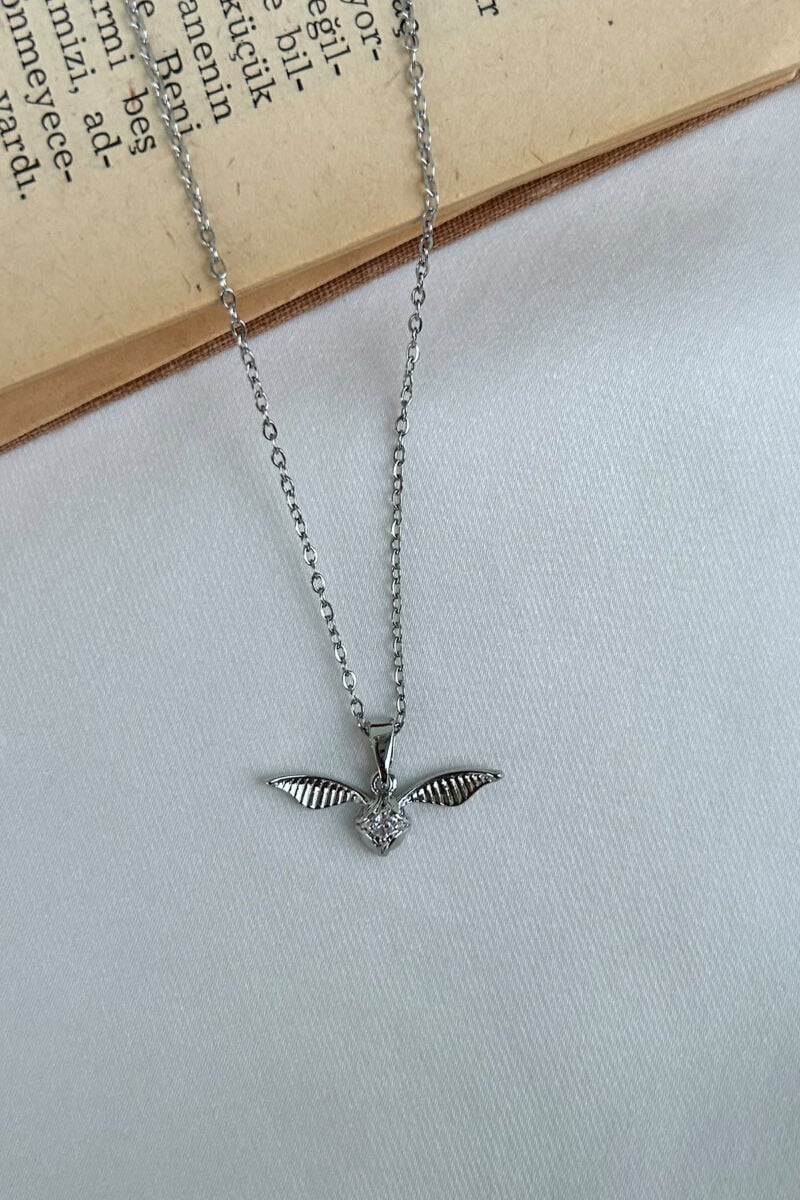 Harry Potter silver Snitch Tasarım Kolye