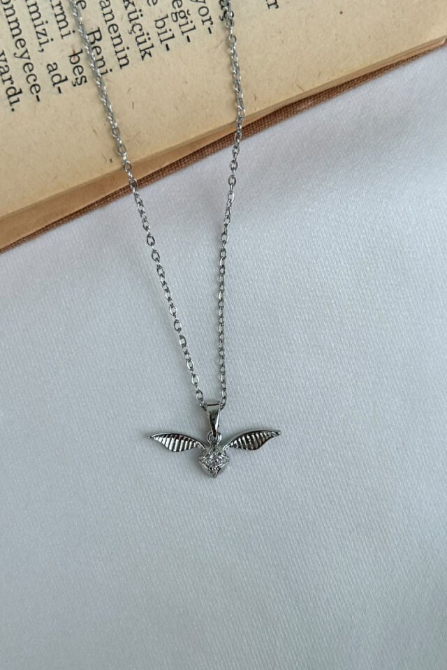 Harry Potter silver Snitch Tasarım Kolye