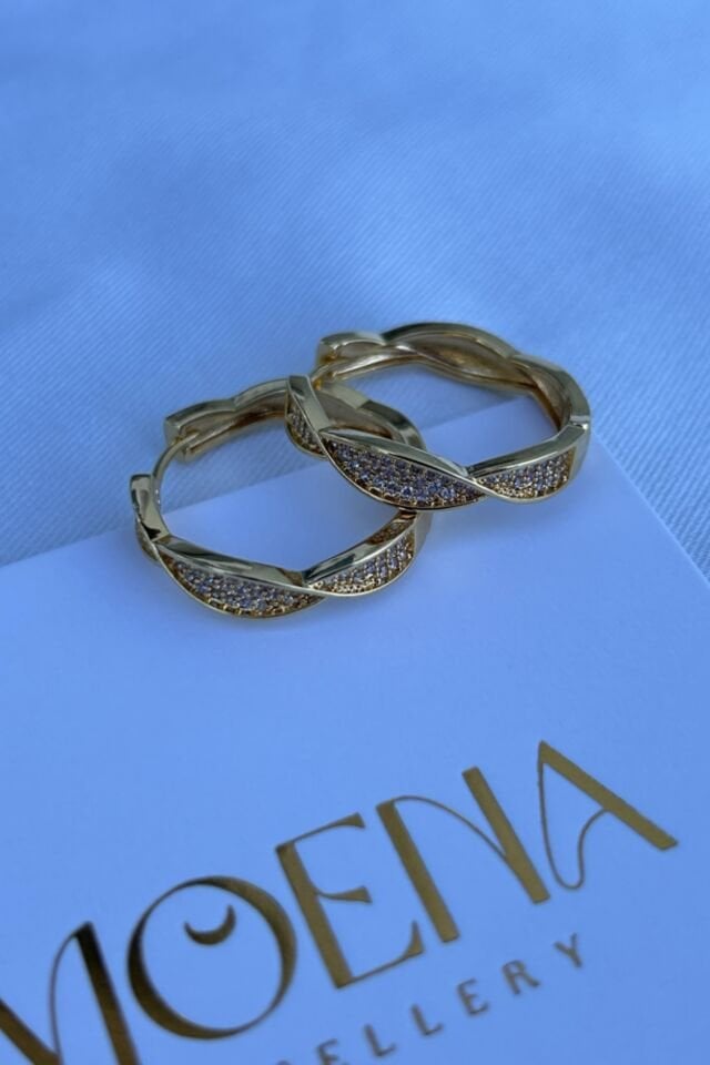 Burgu Model Halka Küpe