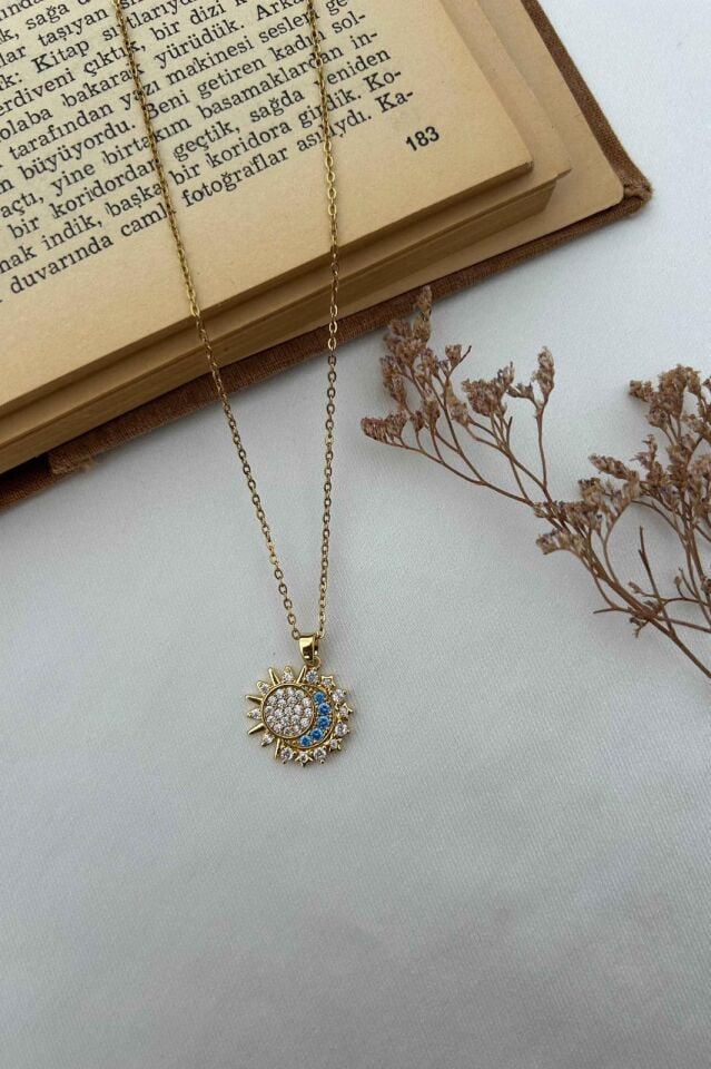 Ay ve Güneş Model Kolye