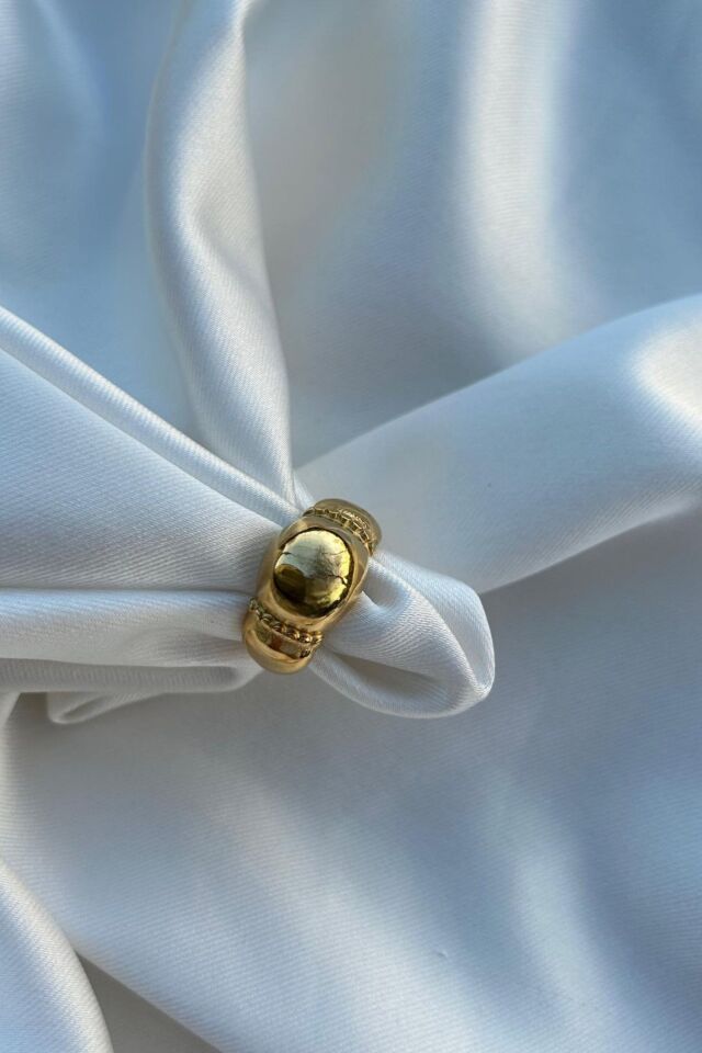 Vintage Model Kalın Tasarım Yüzük