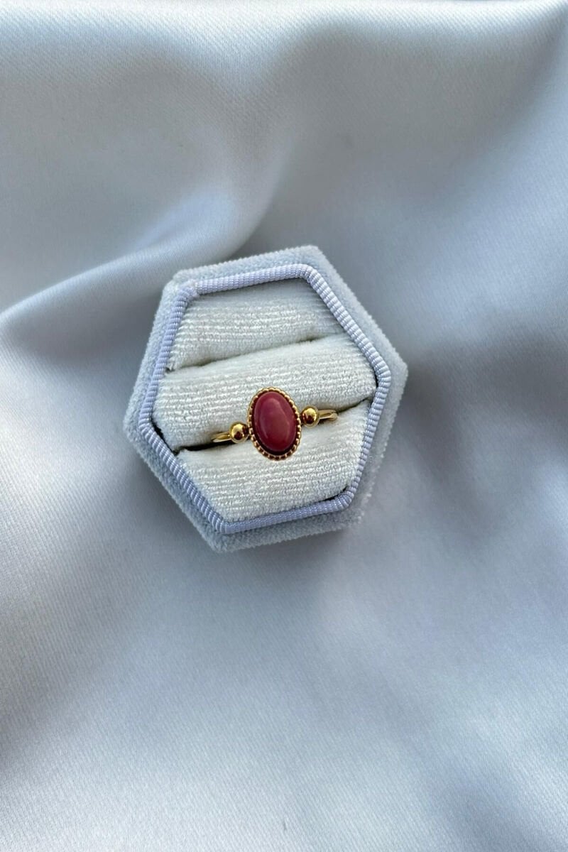 Etnik Model Oval Tasarım Yüzük