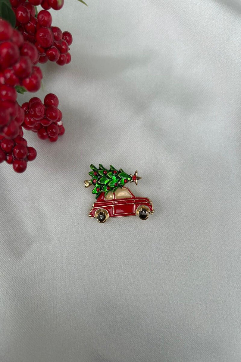 Yeni Yıl Temalı Broş