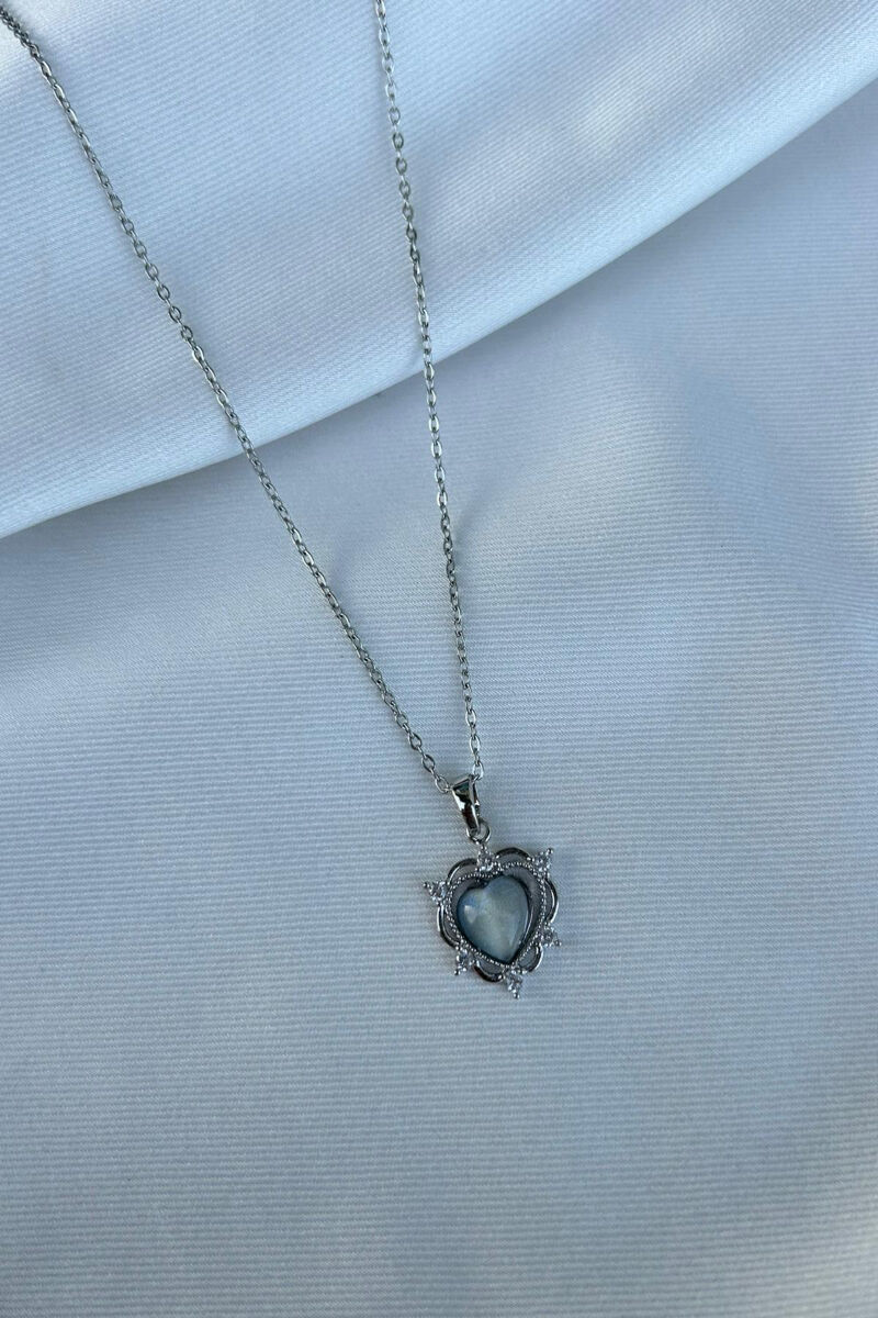 Tasarım Model Kalp Kolye(silver)