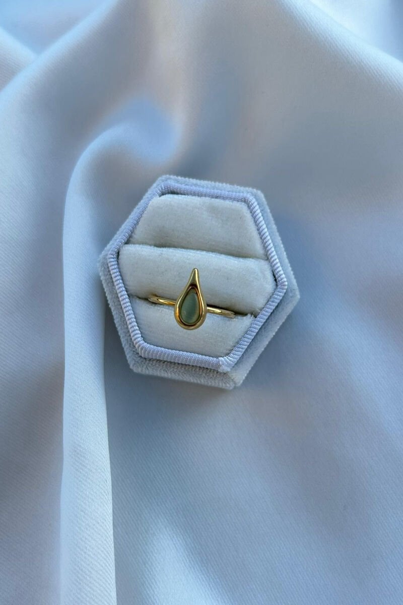 Damla Model Minimal Yüzük