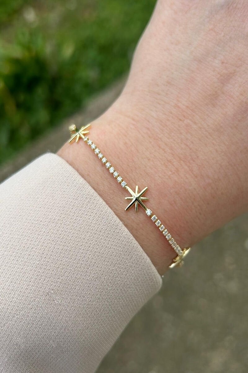 Kutup Yıldızı Detaylı Su Yolu Model Bileklik