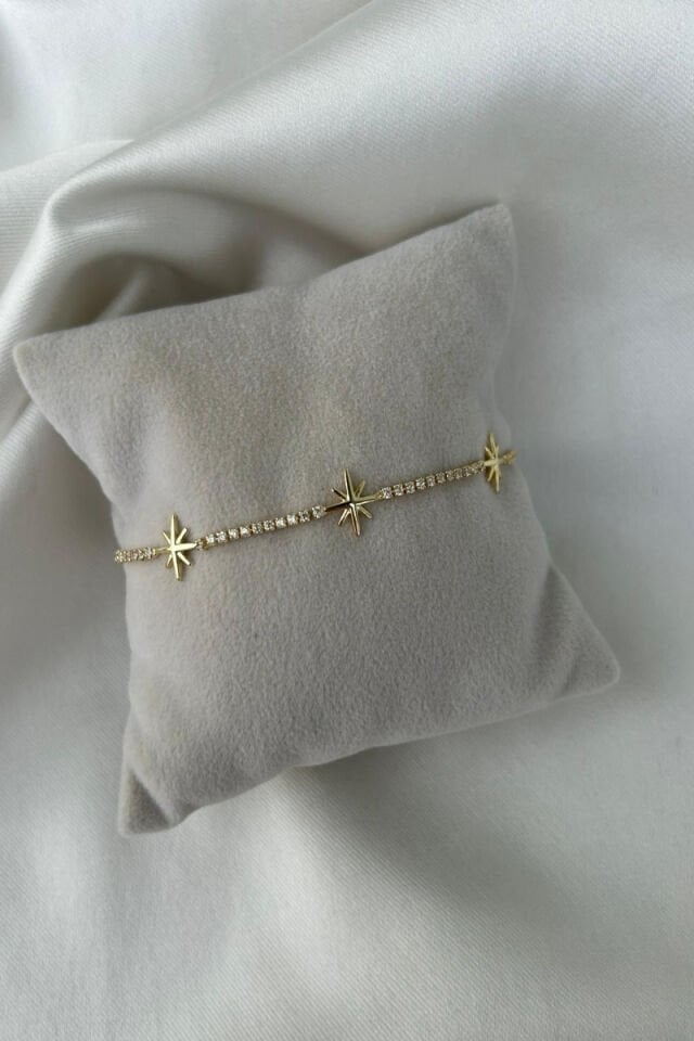 Kutup Yıldızı Detaylı Su Yolu Model Bileklik