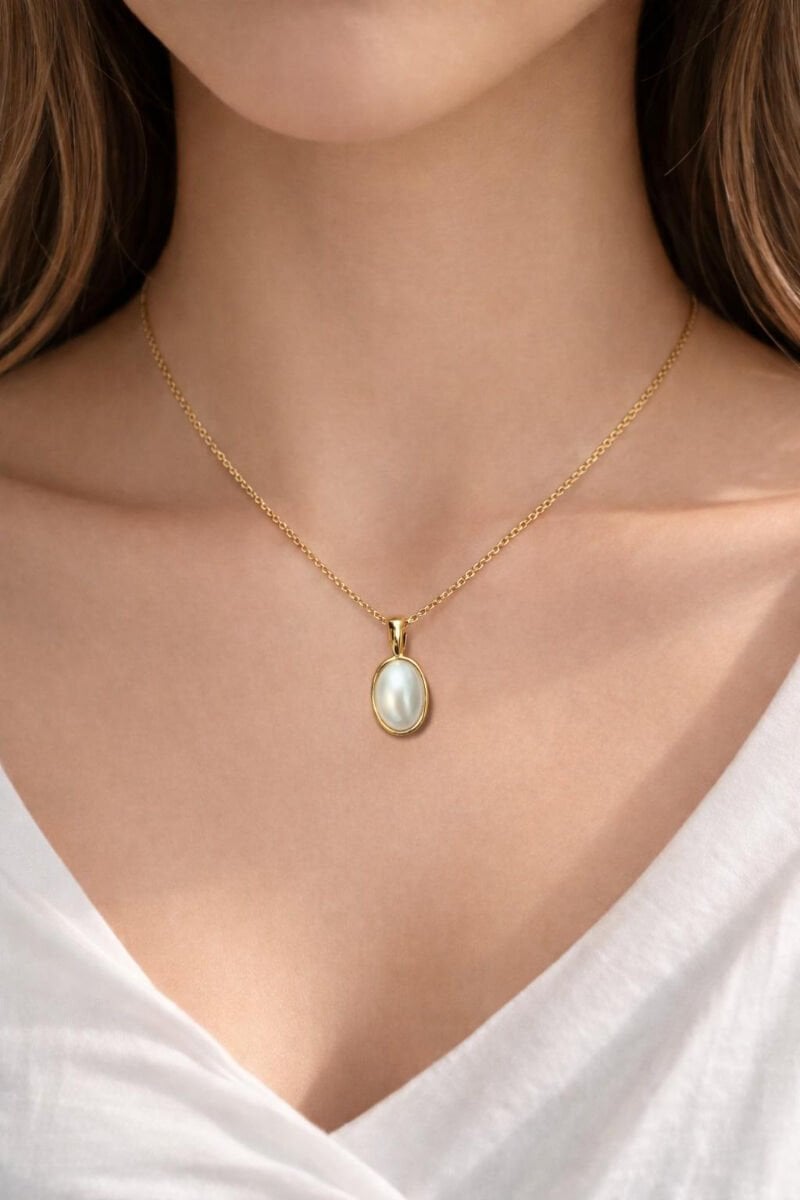 Zarif İnci Model Kolye