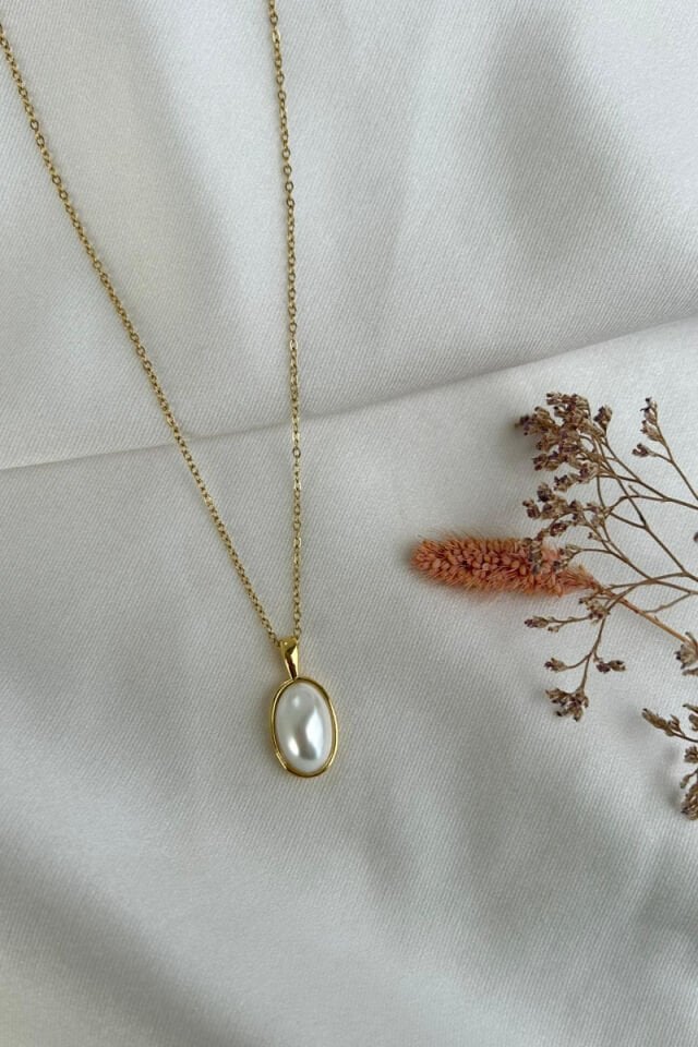 Zarif İnci Model Kolye