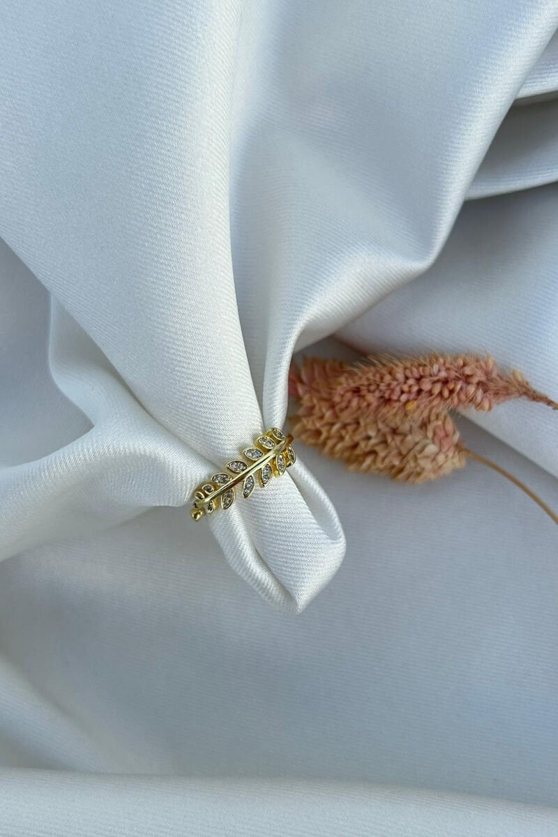 Yaprak Model Tasarım Yüzük