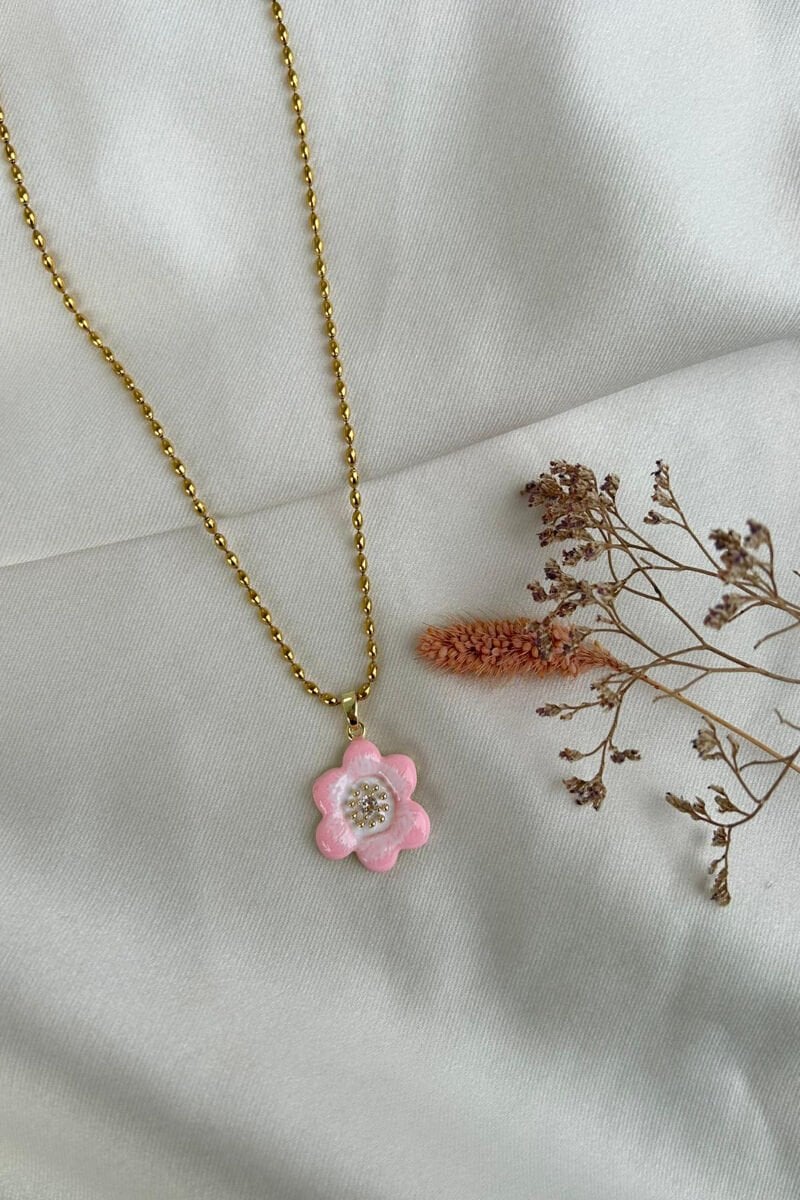 Tasarım Model Çiçek Kolye