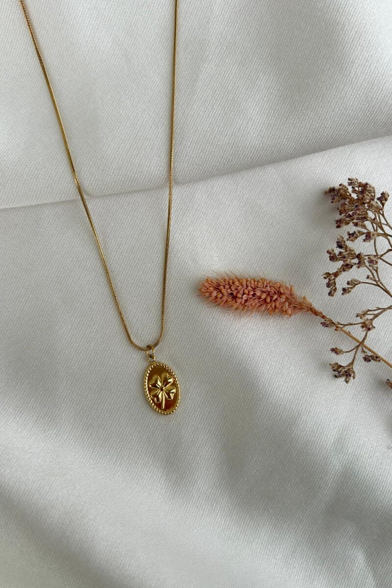 Yonca Model Etnik Model Kolye