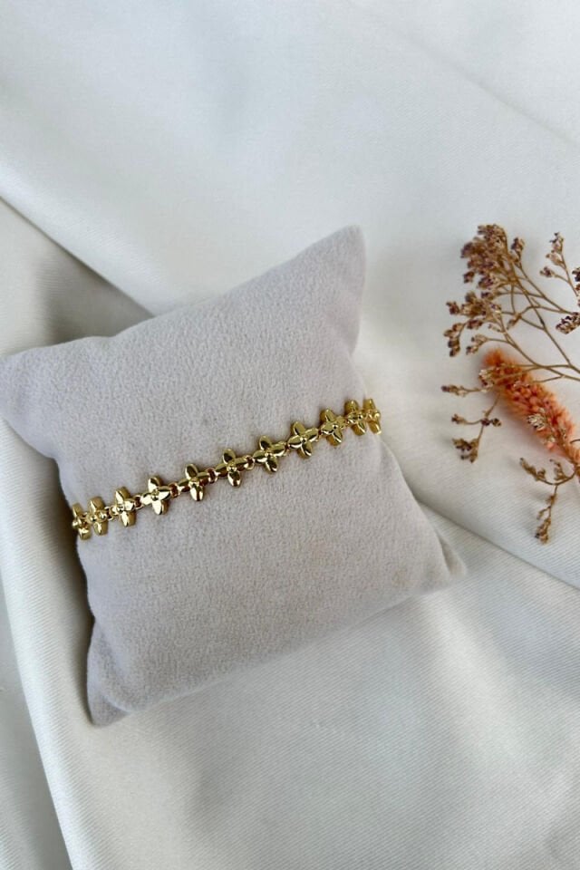 Çiçek Model Tasarım Bileklik