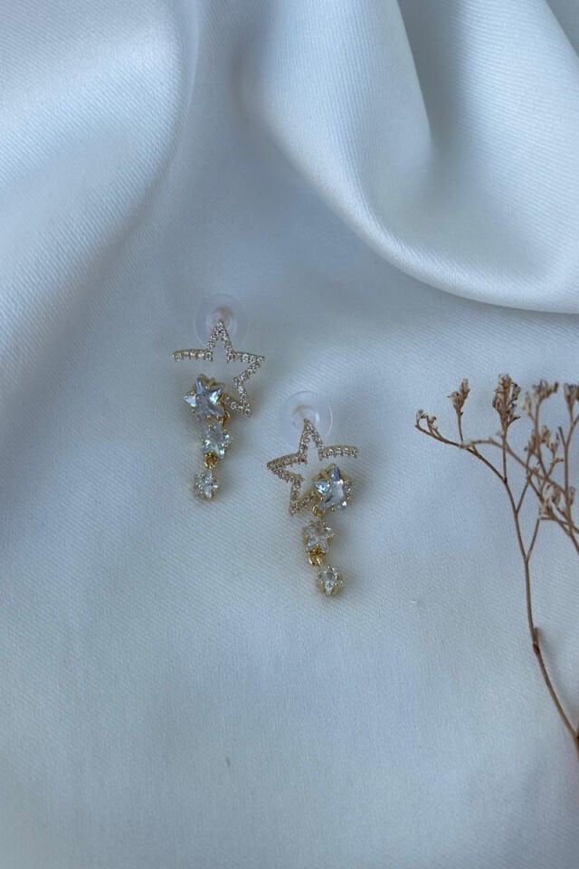 Tasarım model Yıldız Küpe